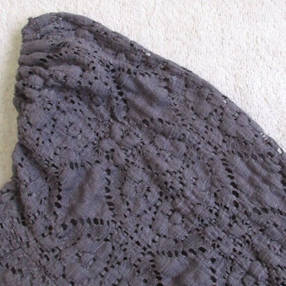 🌸SOLD🌸 MAURICES Top Size 1X Purple Lace Blouse - Picture 11 of 13